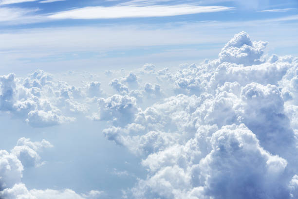 istock View of the clouds from an airplane 1140149354