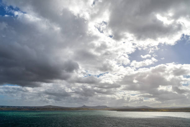 istock Dramatic clouds over Falkland Islands 1140150846