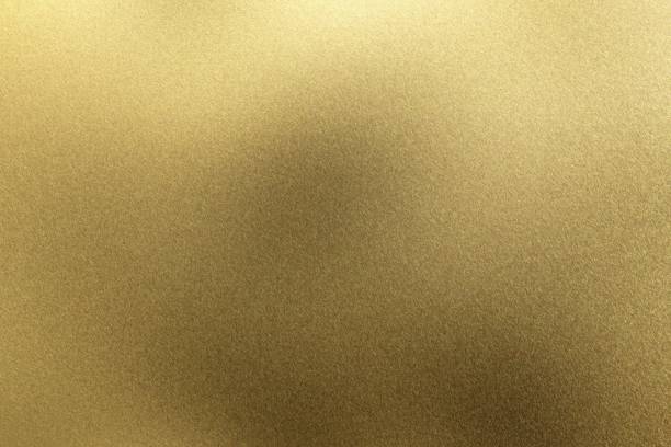 istock Abstract texture background, scratches on old yellow metal wall 1140152042