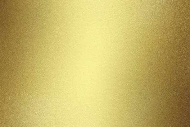 istock Abstract texture background, glowing gold metallic wall 1140152043