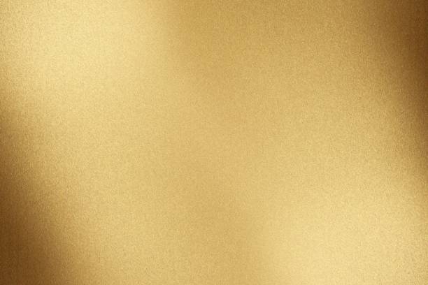 istock Abstract texture background, scratches on old bronze metal wall 1140152044