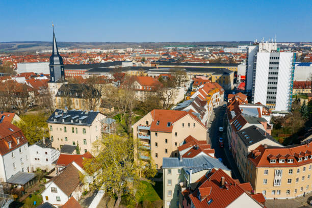 istock Aerial view of Weimar, Germany 1140153157