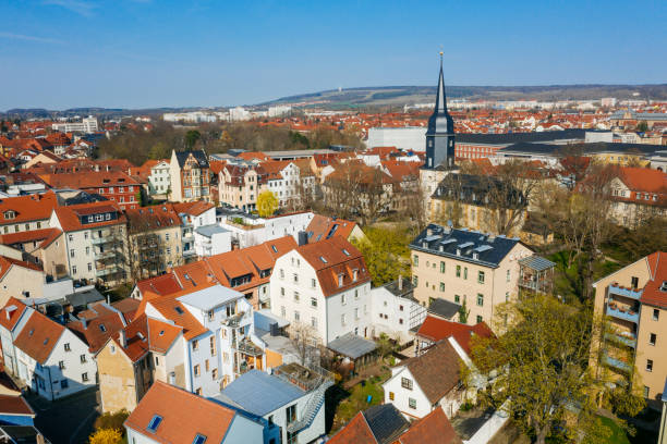 istock Aerial view of Weimar, Germany 1140153384