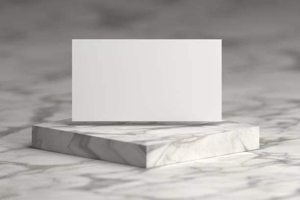 istock Presentation card over pedestal 1140153591