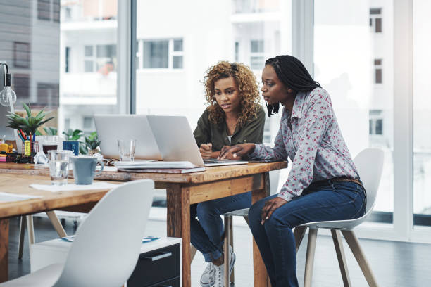 istock Tackling their work task with twice the expertise 1140156268
