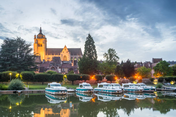 Cityscape of Dole - France Cityscape of Dole - France dole stock pictures, royalty-free photos & images