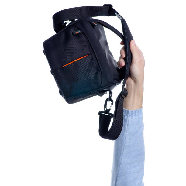 istock Bag for the camera in hand 1140157357