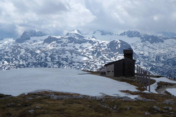 istock Heilbronner Chapel on the Dachstein mountain in Austria 1140157571