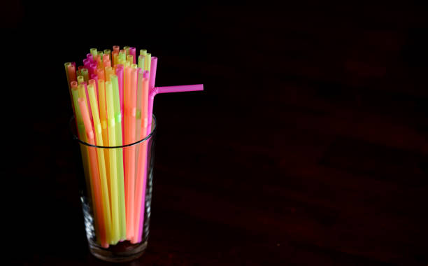 istock Colorful Straws in a cup 1140164282