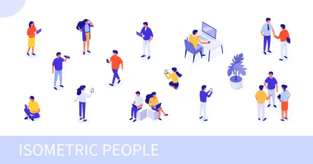 Vector illustration of people