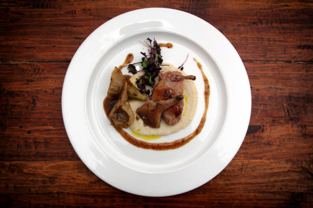 istock Gourmet a plate of poultry 1140166321