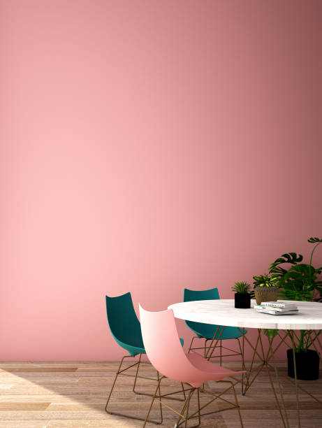 istock interior design for dining area in modern style with plant , chair 1140168308