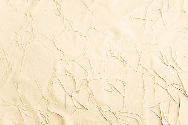 istock Crumpled creased posters grunge paper textures. 1140171552