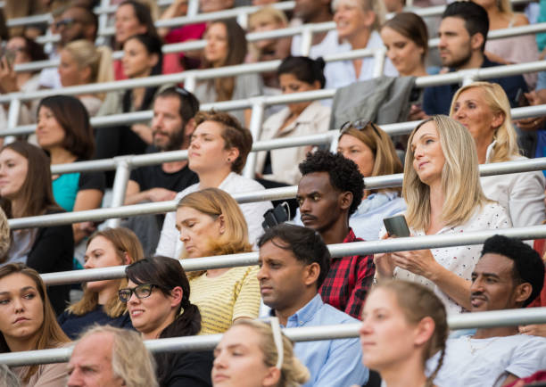 istock Sport Fans Cheering On Tribunes 1140177196