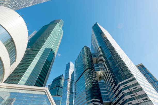 istock Infinite corporate office buildings 1140180562