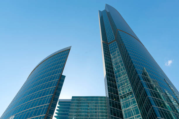 istock Infinite corporate office buildings 1140180807