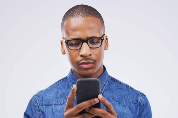 istock If you need him he'll be available on his phone 1140181641