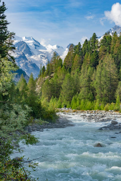 istock Mountainbiking in Engadine valley Switzerland 1140182586
