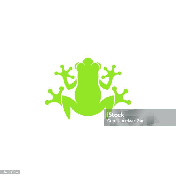 Red Eyed Tree Frog Isolated Icon On White Background Stock Illustration - Download Image Now