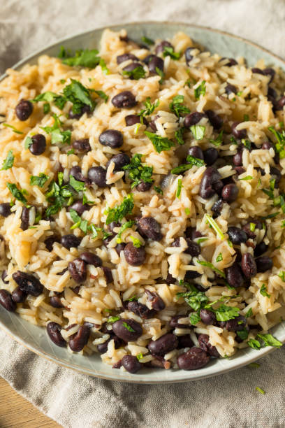 istock Homemade Mexican Black Beans and Rice 1140195829