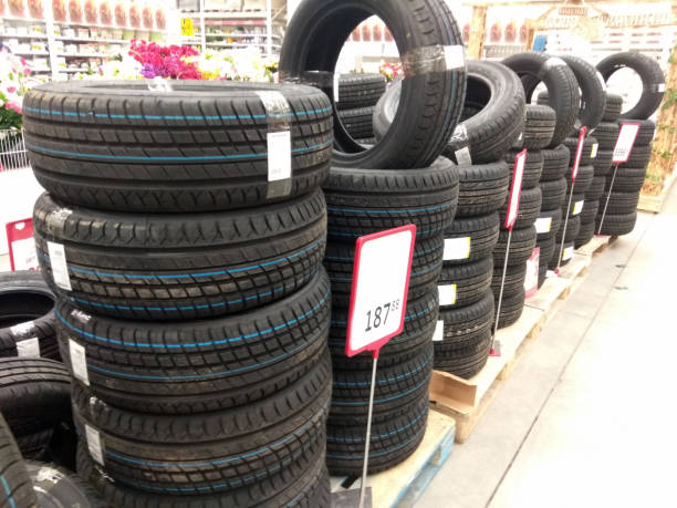 istock New Summer Season Tires. 1140199756