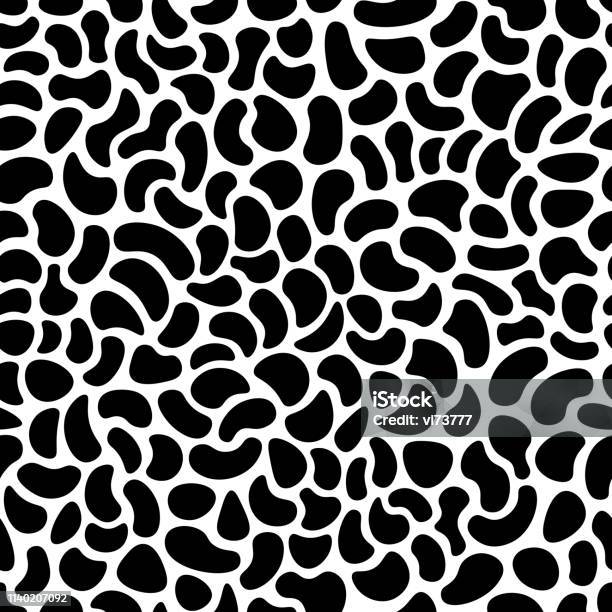 Irregular Wear Vector Seamless Abstract Spotted Irregular Pattern Vector Leather Texture ...