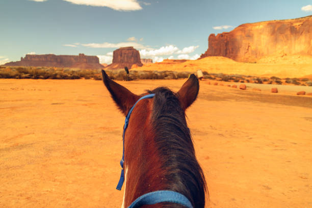 Horse Riding, Monument Valley Navajo Tribal Park, Utah