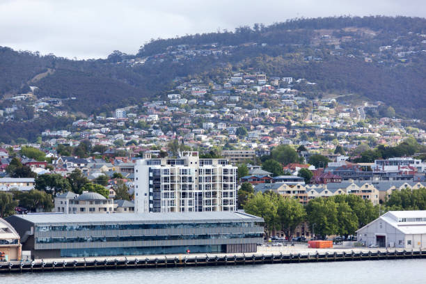 istock Hobart Town Residential District 1140209316