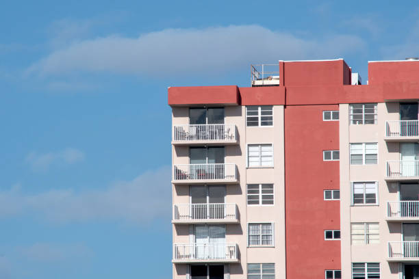 istock Colorful building close up 1140209833