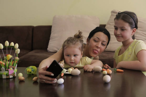 istock Making fun picture for holiday. 1140211944