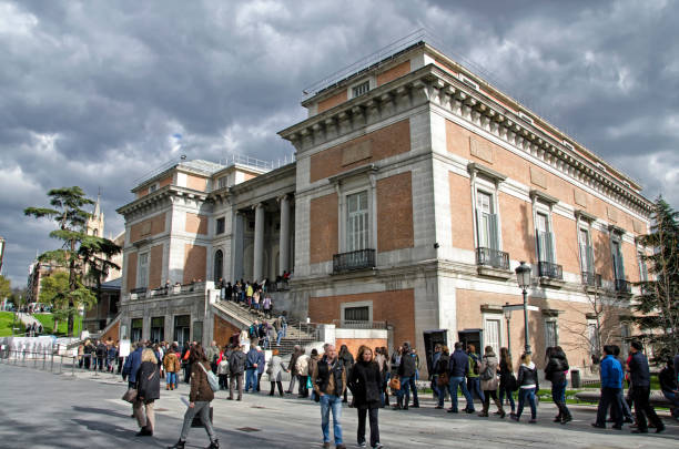 Madrid, Prado Museum stock photo