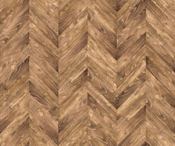 istock Parquet chevron bleached oak seamless floor texture 1140216345