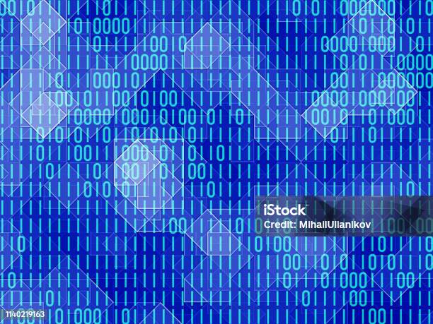 Information Binary Code Backgrounds Stock Photo - Download Image Now ...