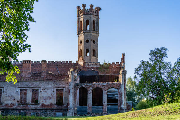 istock Old Ruins with the Tower - Ancient Building 1140220865