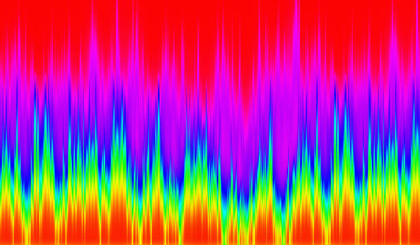 thermograph spectrum backgrounds stock photo