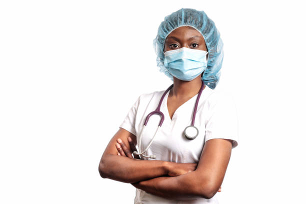 istock Nurse standing in hospital room 1140250141