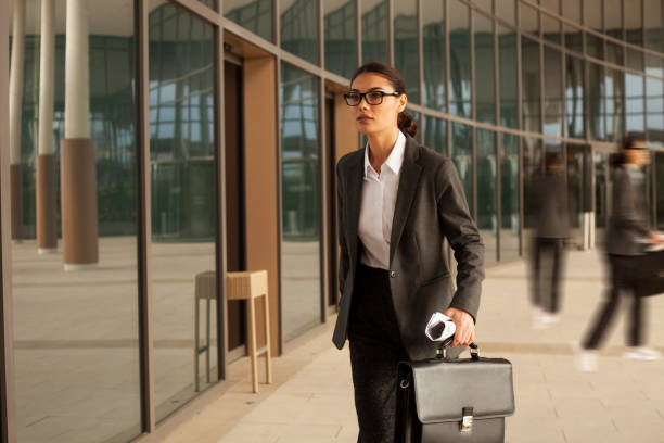 istock business woman working at office place 1140252920