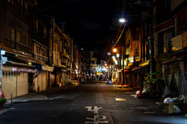 istock Asakusa Night view, Japan Tokyo 1140260397