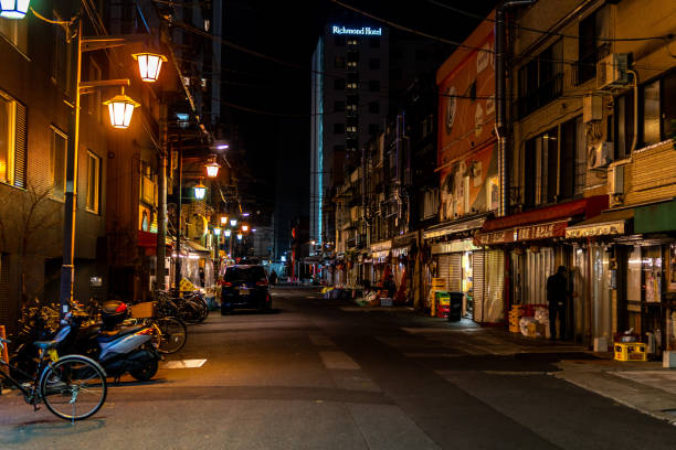 istock Asakusa Night view, Japan Tokyo 1140260420