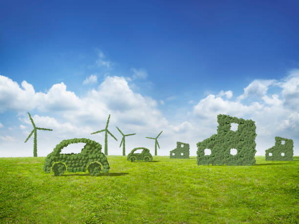 istock Image of clean energy city 1140262424
