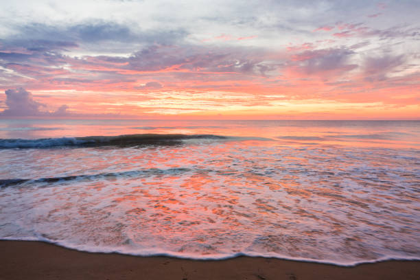 istock the beach in beautiful sunset 1140263439