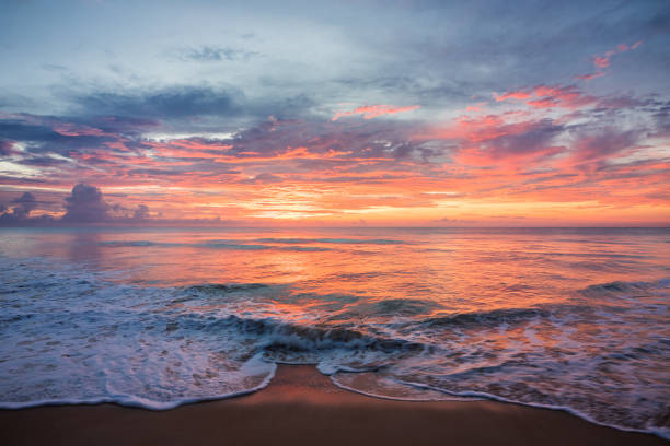 istock the beach in beautiful sunset 1140263443