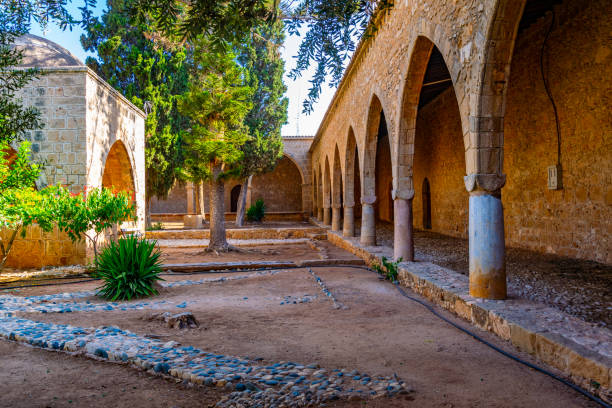 istock Agia Napa monastery on Cyprus 1140264045