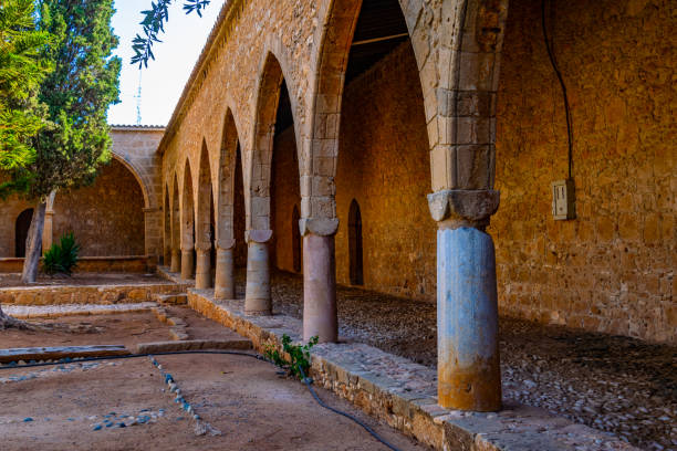 istock Agia Napa monastery on Cyprus 1140264113