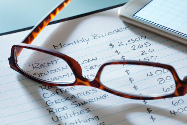 istock List Of Monthly Budget Expenses 1140268254