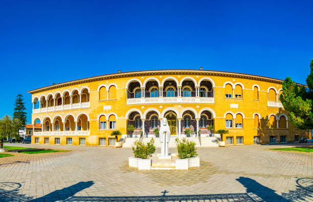 Archibishop's Palace at Nicosia, Cyprus Archibishop's Palace at Nicosia, Cyprus nicosia cyprus stock pictures, royalty-free photos & images