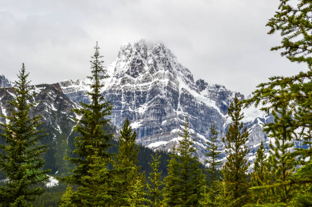 istock Moody Rocky Mountain View - Mountain Top - Canada 1140274304