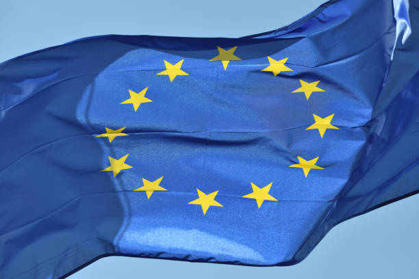 istock European flag flying 1140276719