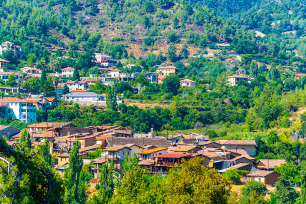 istock Kakopetria village on Cyprus 1140277694