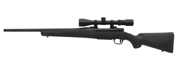 istock sniper rifle isolated on white background 1140279160